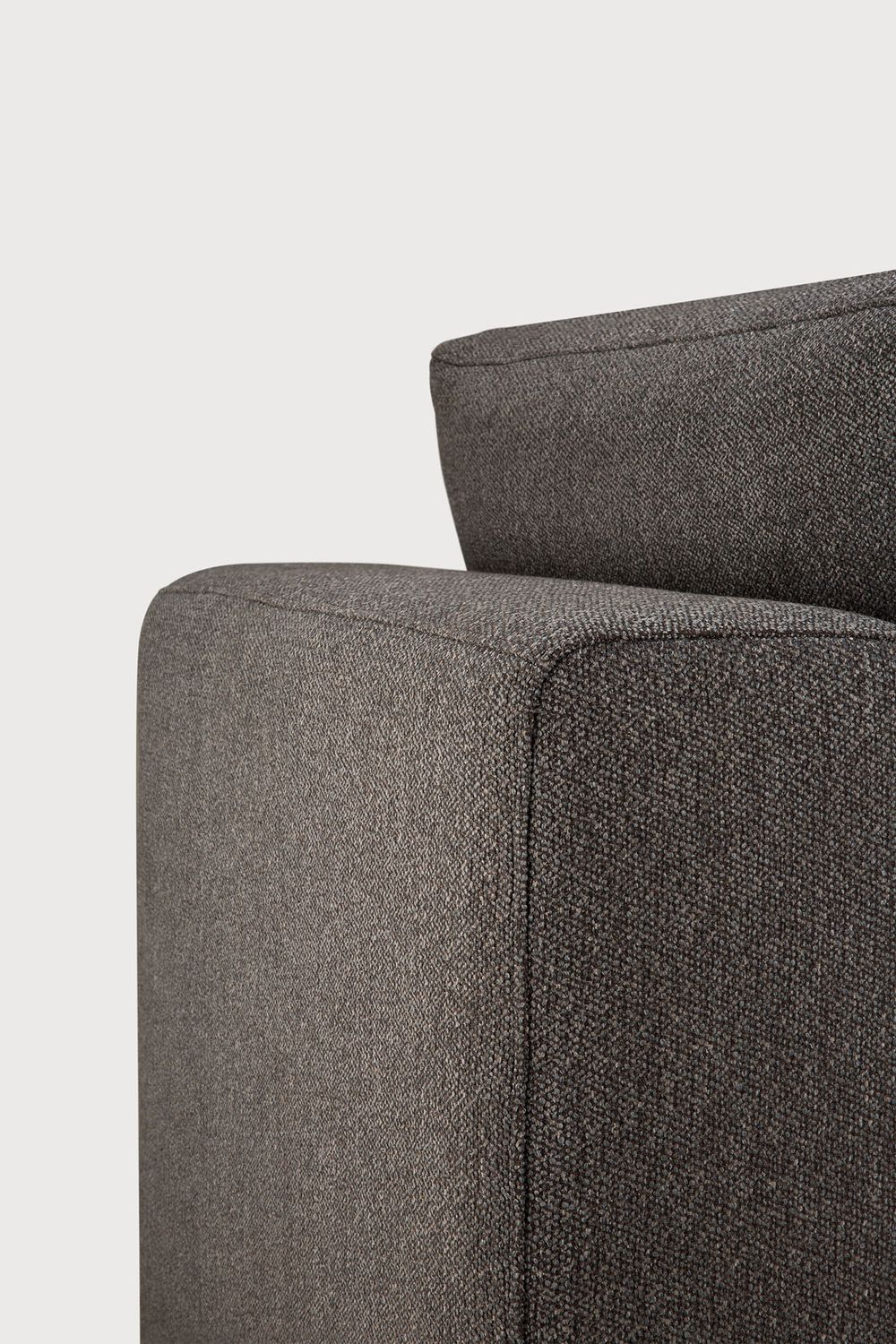 Ethnicraft - Mellow Modulsofa - 1-Sitzer, Granit