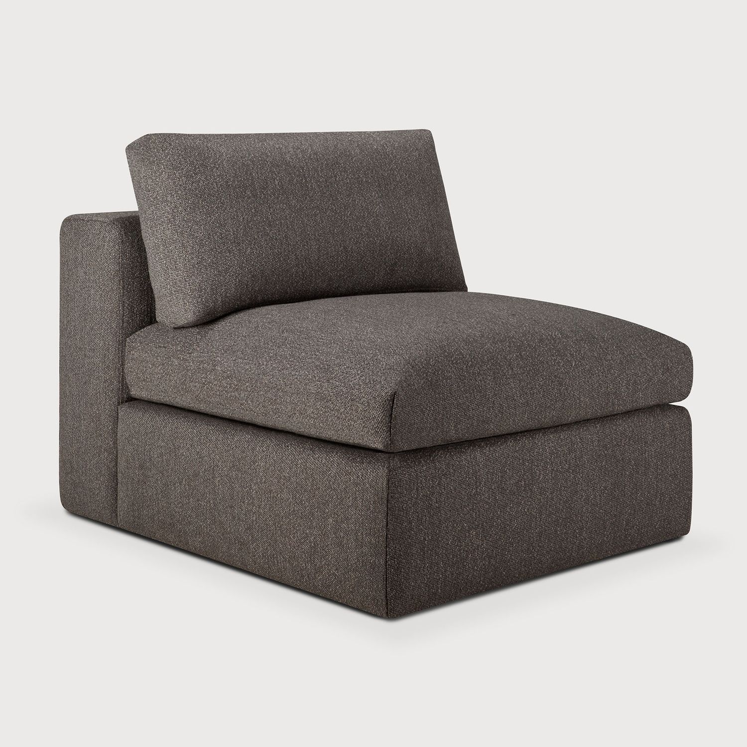 Ethnicraft - Mellow Modulsofa - 1-Sitzer, Granit