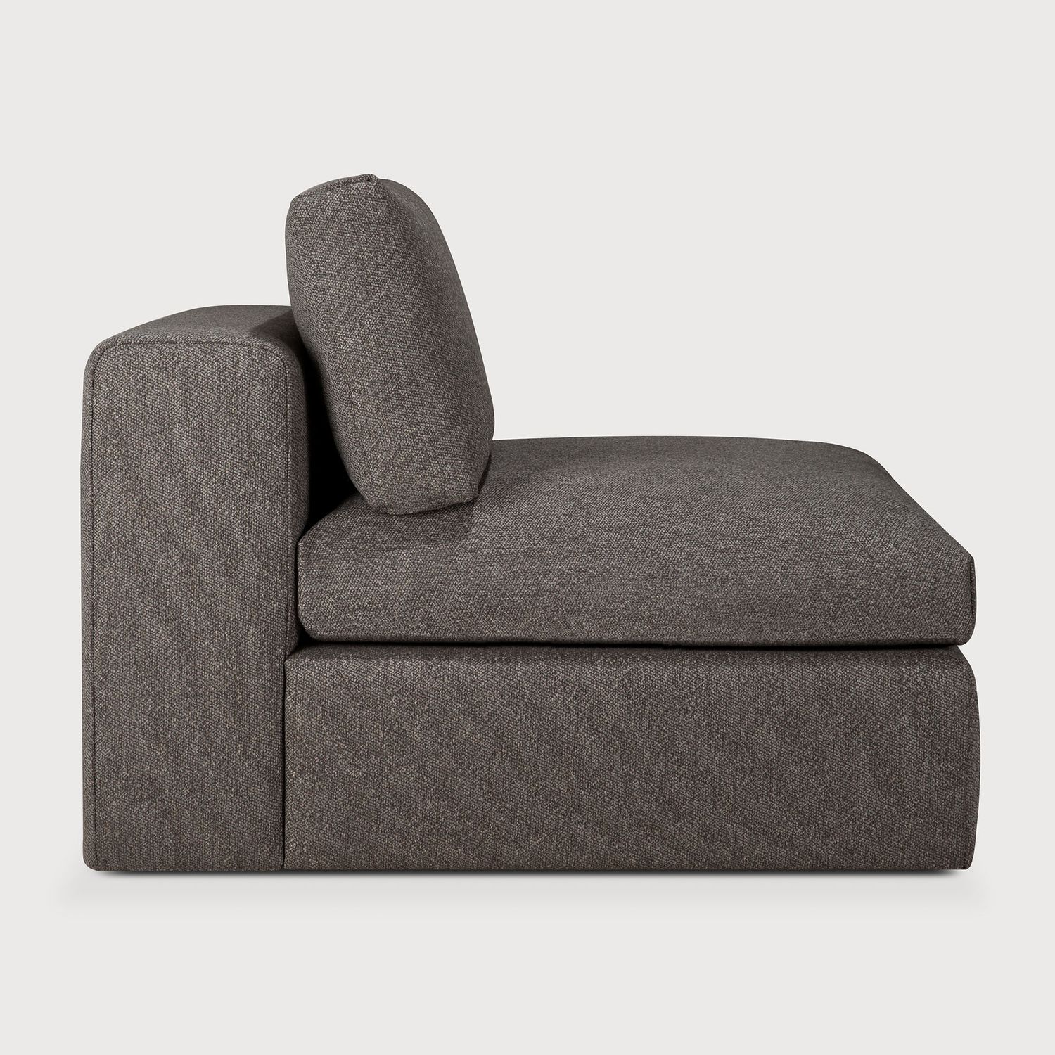 Ethnicraft - Mellow Modulsofa - 1-Sitzer, Granit