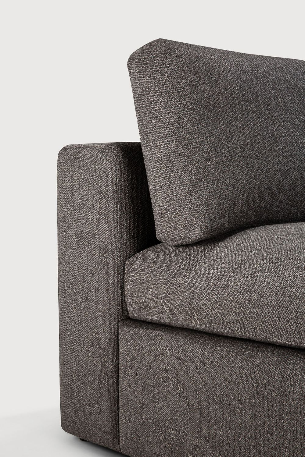 Ethnicraft - Mellow Modulsofa - 1-Sitzer, Granit