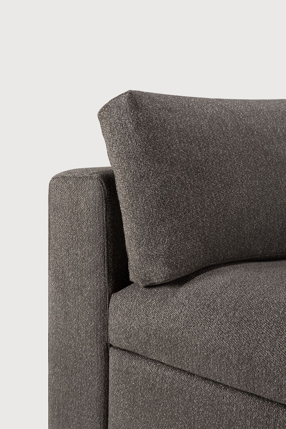 Ethnicraft - Mellow Modulsofa - Ecke, Granit