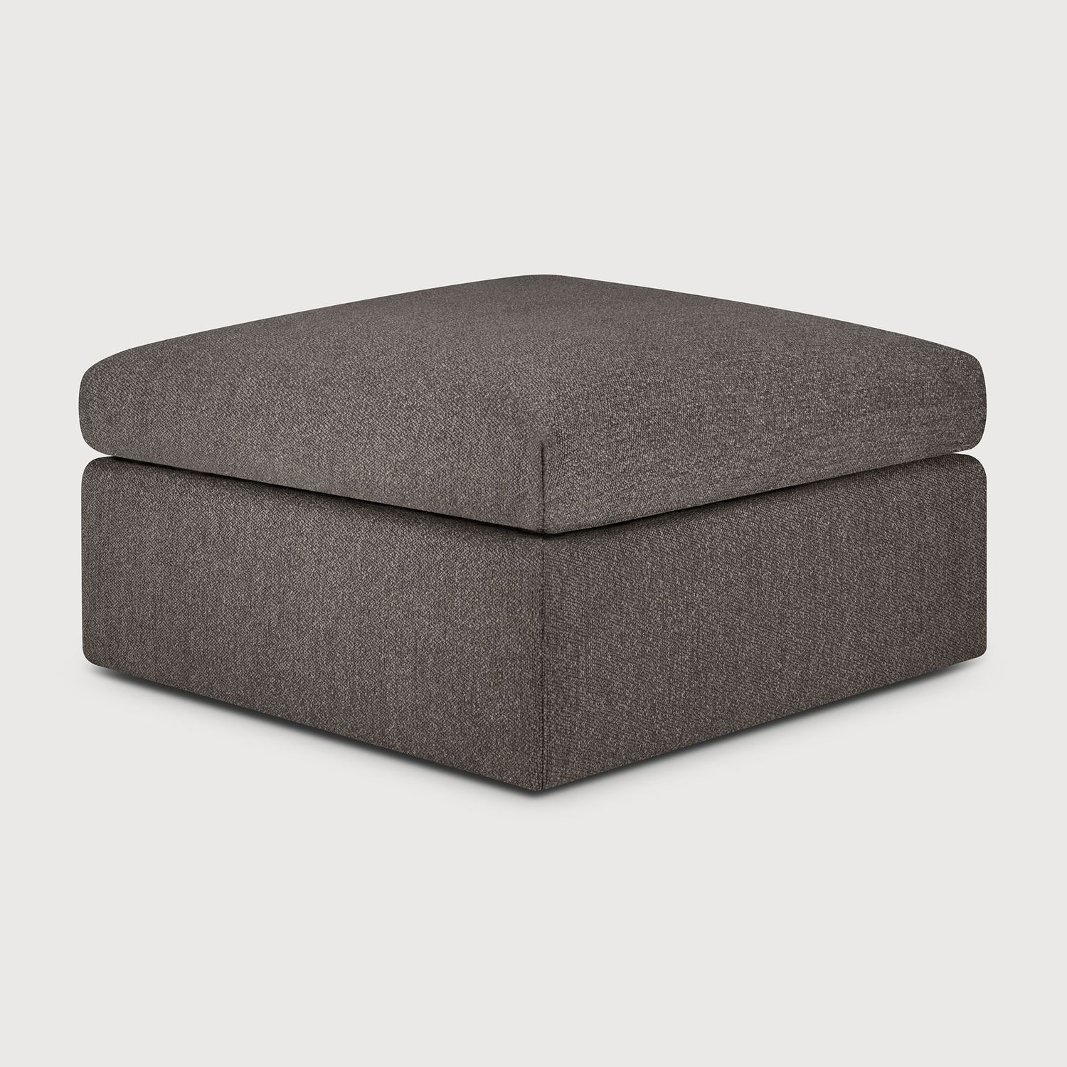 Ethnicraft - Mellow Modulsofa - Polsterhocker, Granit