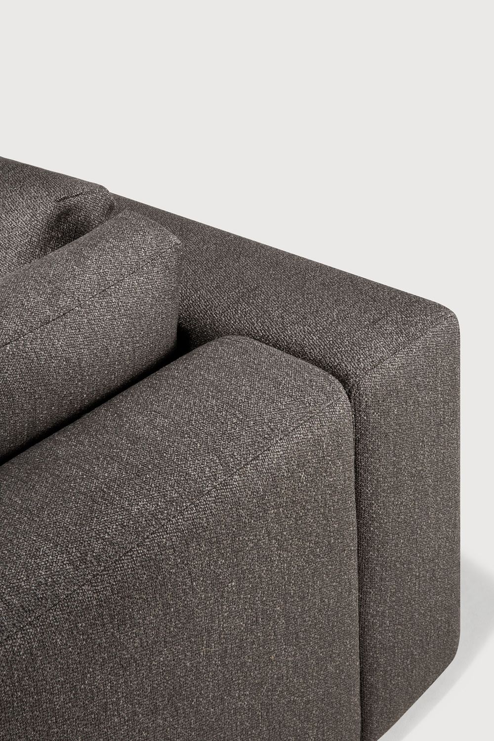 Ethnicraft - Mellow Modulsofa - Ecke, Granit