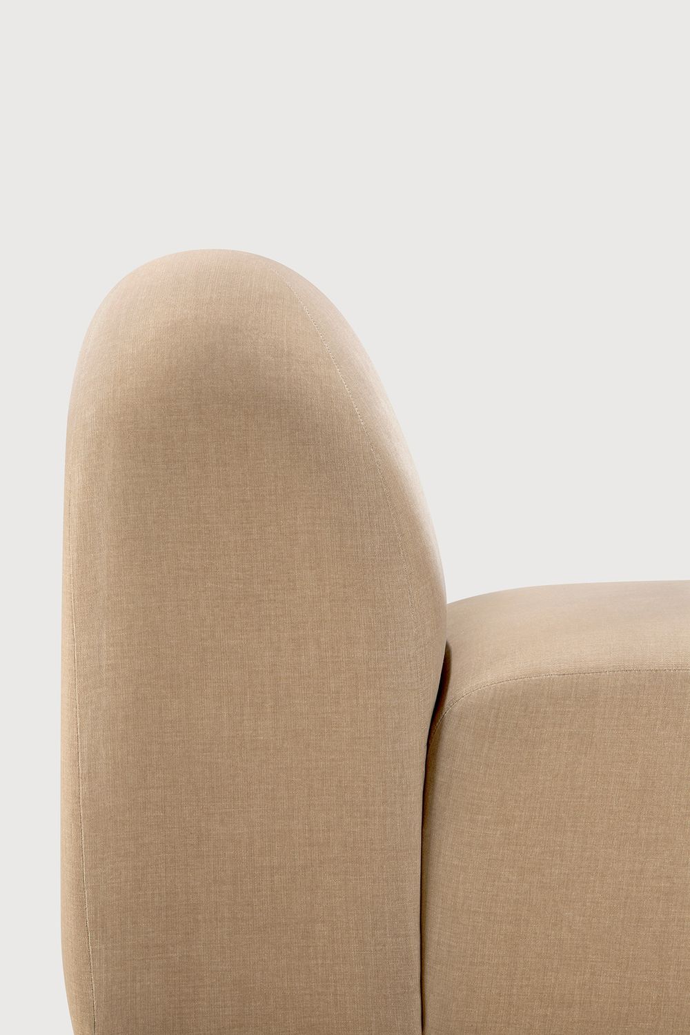 Ethnicraft - Bulky Modulsofa - 1-Sitzer, Light Sepia