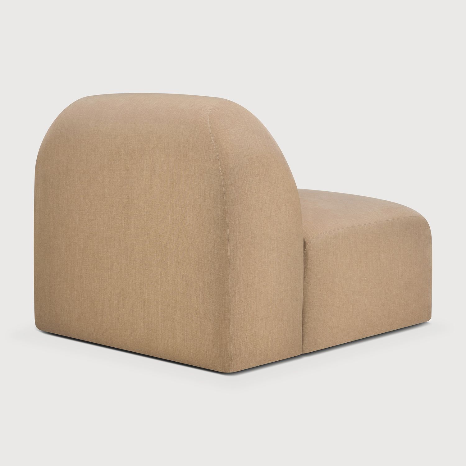 Ethnicraft - Bulky Modulsofa - 1-Sitzer, Light Sepia