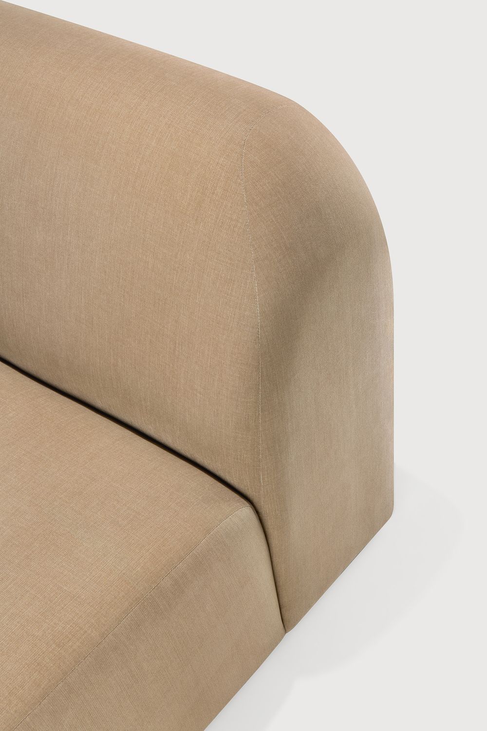 Ethnicraft - Bulky Modulsofa - 1-Sitzer, Light Sepia