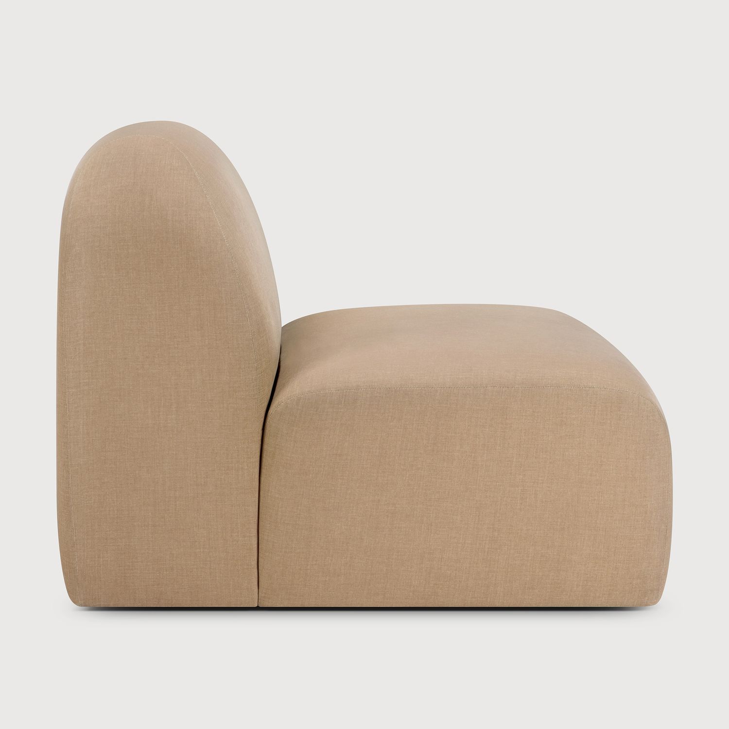 Ethnicraft - Bulky Modulsofa - 1-Sitzer, Light Sepia