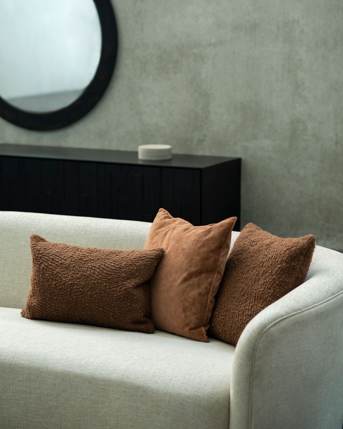 Ethnicraft - Wave Cushion Kissen - rechteckig/quadratisch