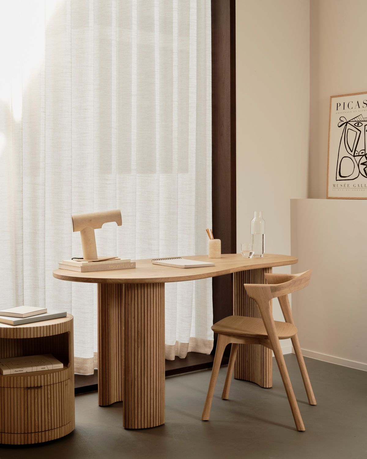 Ethnicraft - Boomerang Office Box - Eichenholz