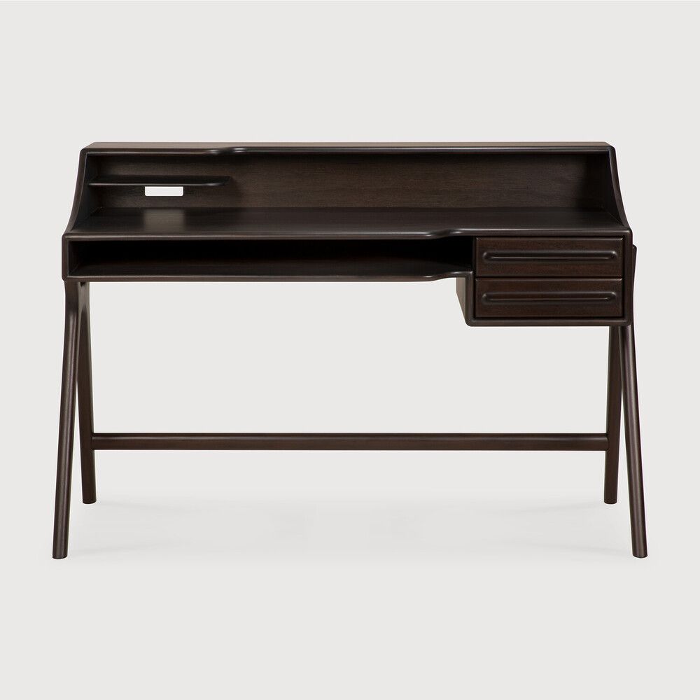Ethnicraft - Flow Schreibtisch - rose braun