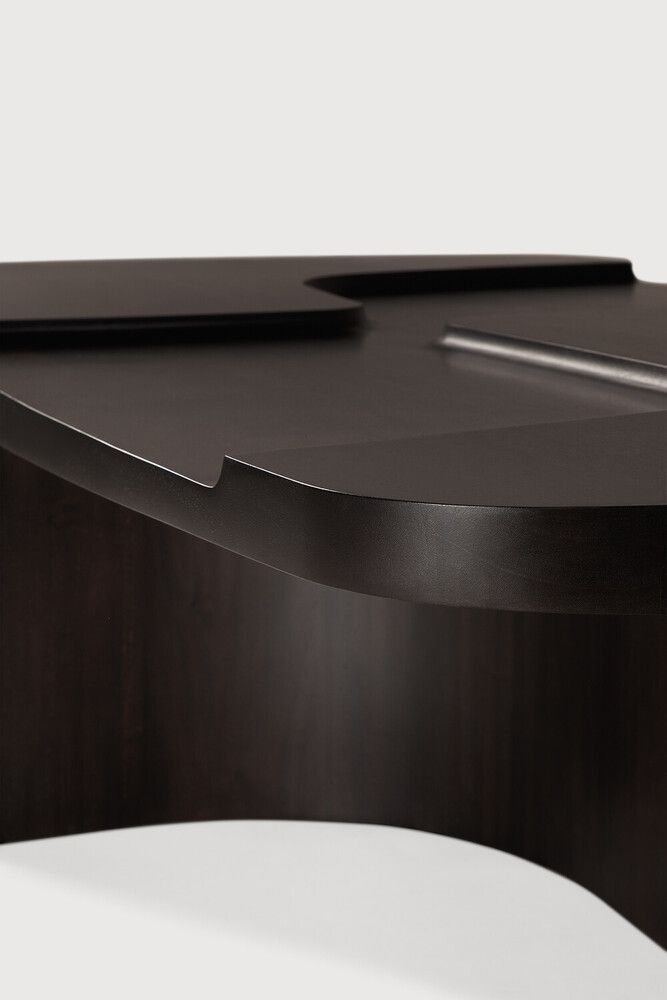 Ethnicraft - Brutalist Couchtisch - Mahagoni