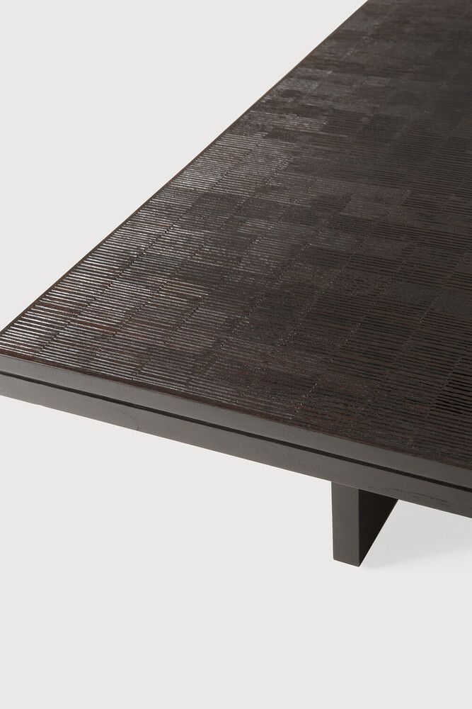 Ethnicraft - Grooves Couchtisch - Teak