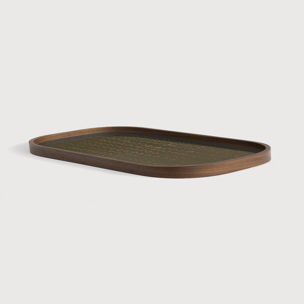 Ethnicraft - Second Nature Minitablett - Glas, rechteckig, XL