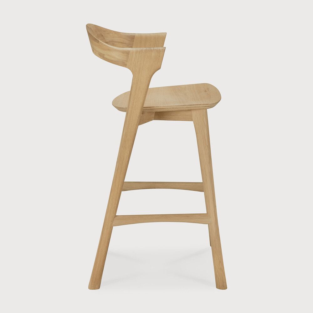 Ethnicraft - Bok Barhocker - lackierte Eiche
