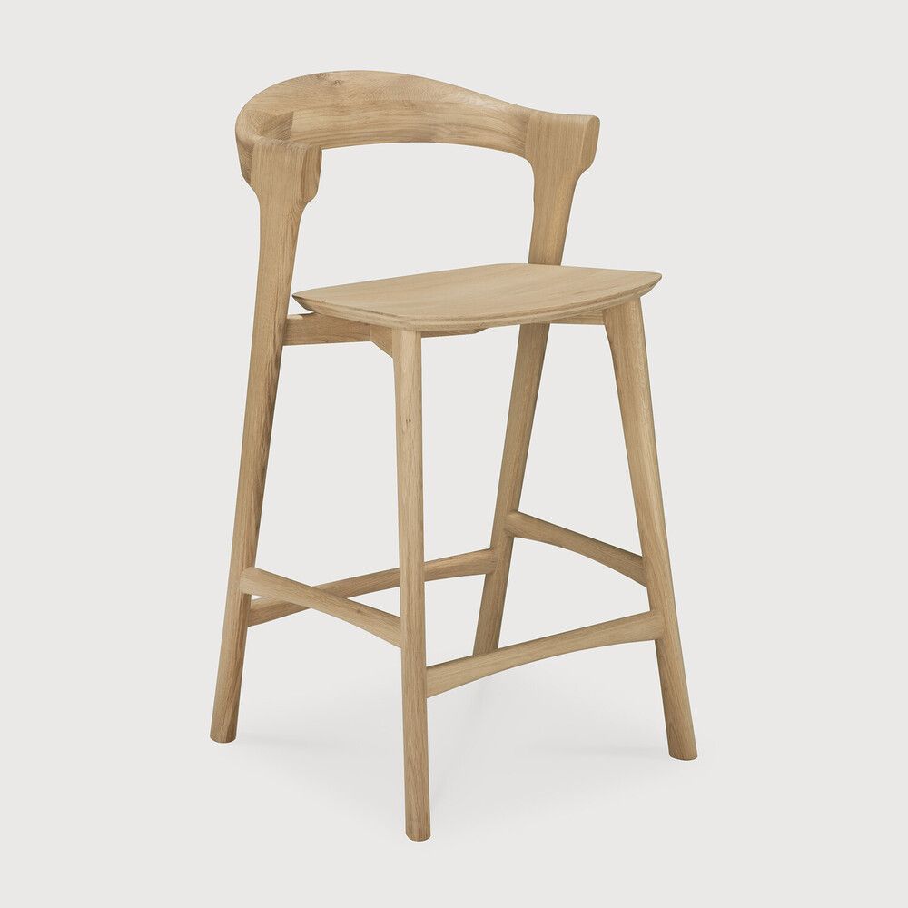 Ethnicraft - Bok Barhocker - lackierte Eiche