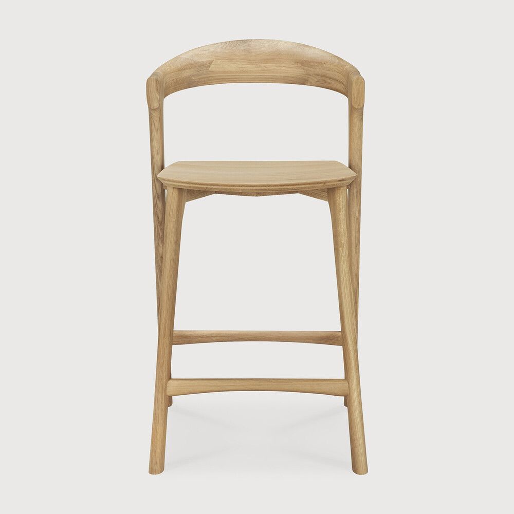 Ethnicraft - Bok Barhocker - lackierte Eiche