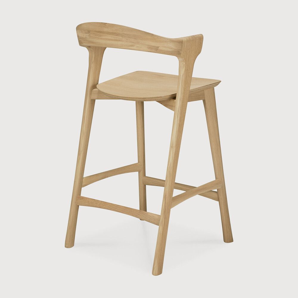 Ethnicraft - Bok Barhocker - lackierte Eiche
