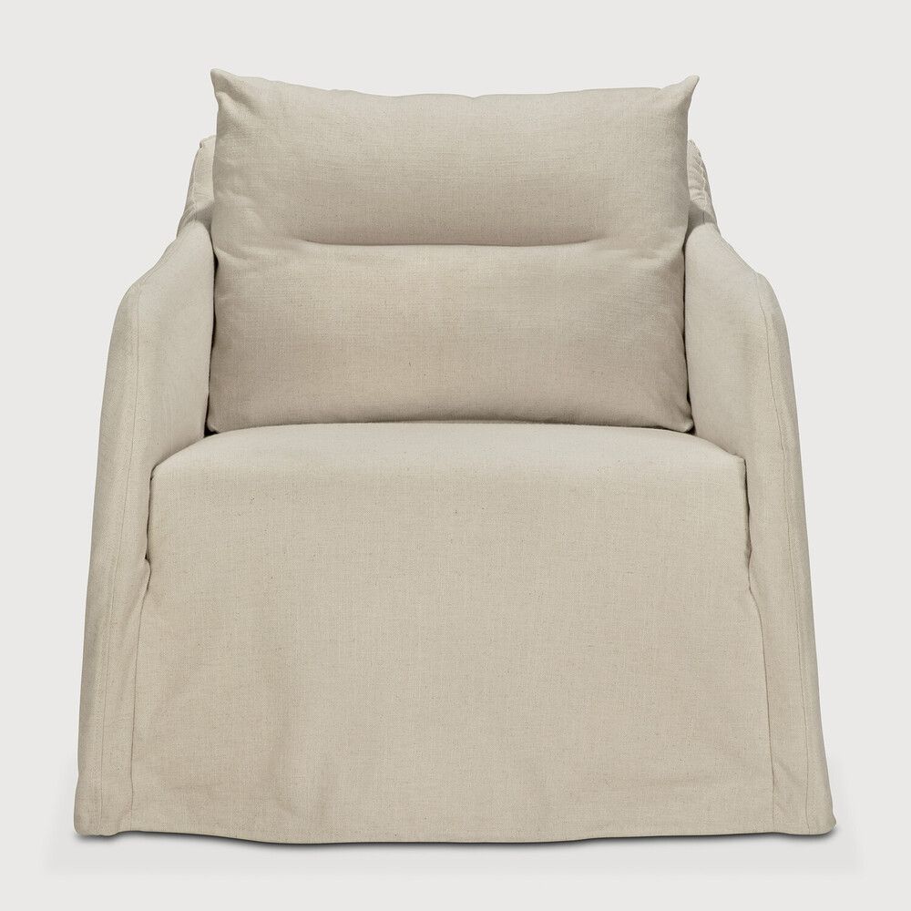 Ethnicraft - Weave Lounge Sessel - abnehmbarer Bezug