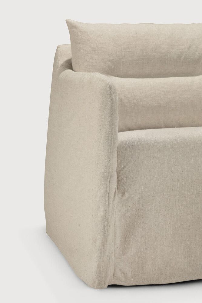 Ethnicraft - Weave Lounge Sessel - abnehmbarer Bezug