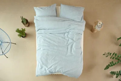 Lavie - Frida Bettwäsche - Bio-Baumwolle, Sky