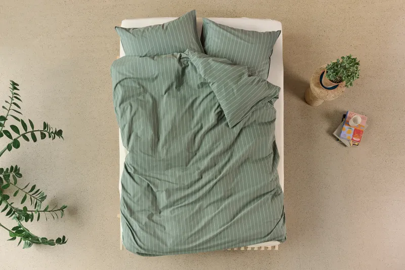 Lavie - Frida Bettwäsche - Bio-Baumwolle, Fichtengrün