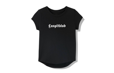 LNSPLT Short Sleeve Tee for KIDS (BLACK)