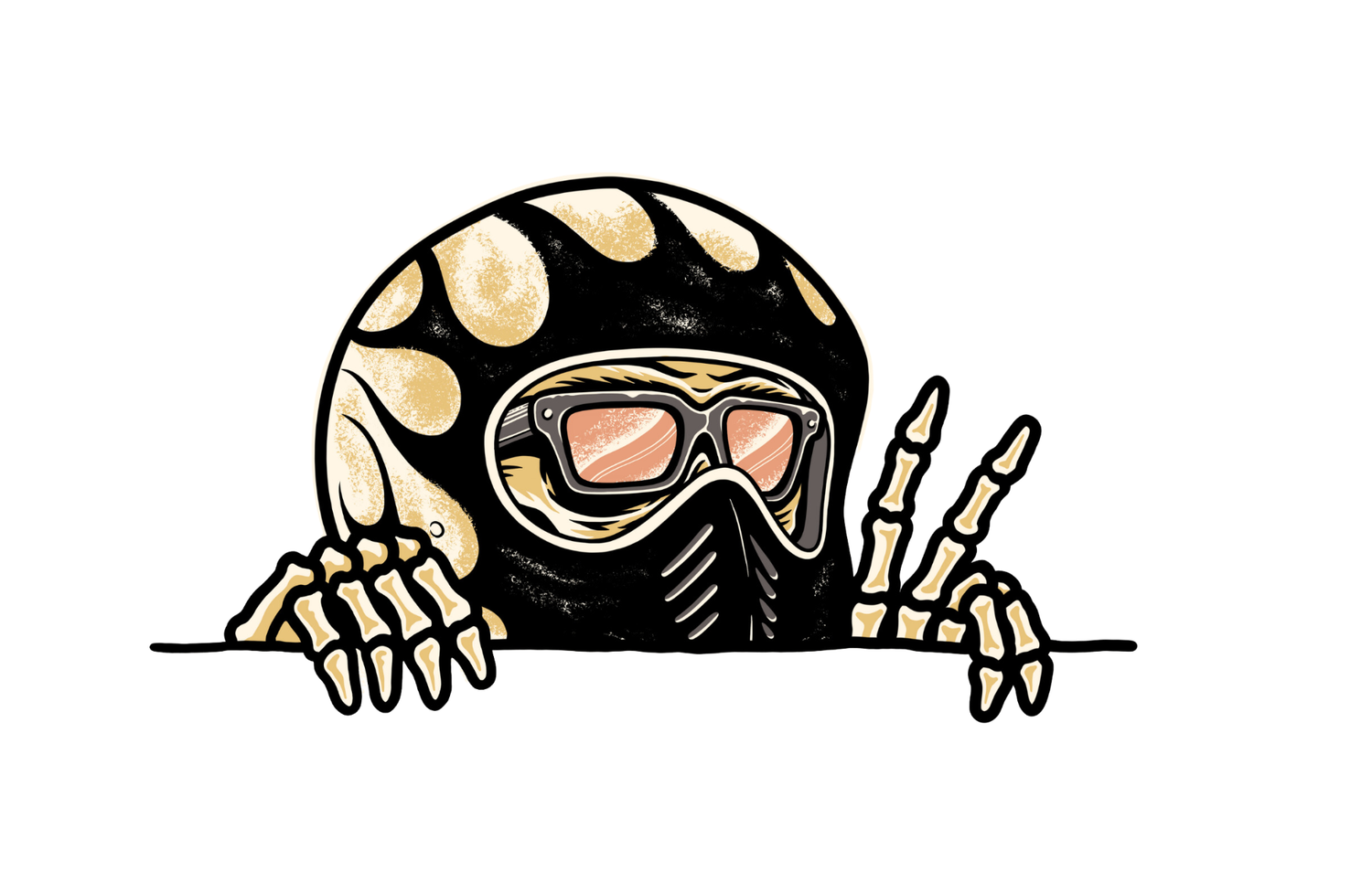 Mr.LNSPLT Peeker Sticker