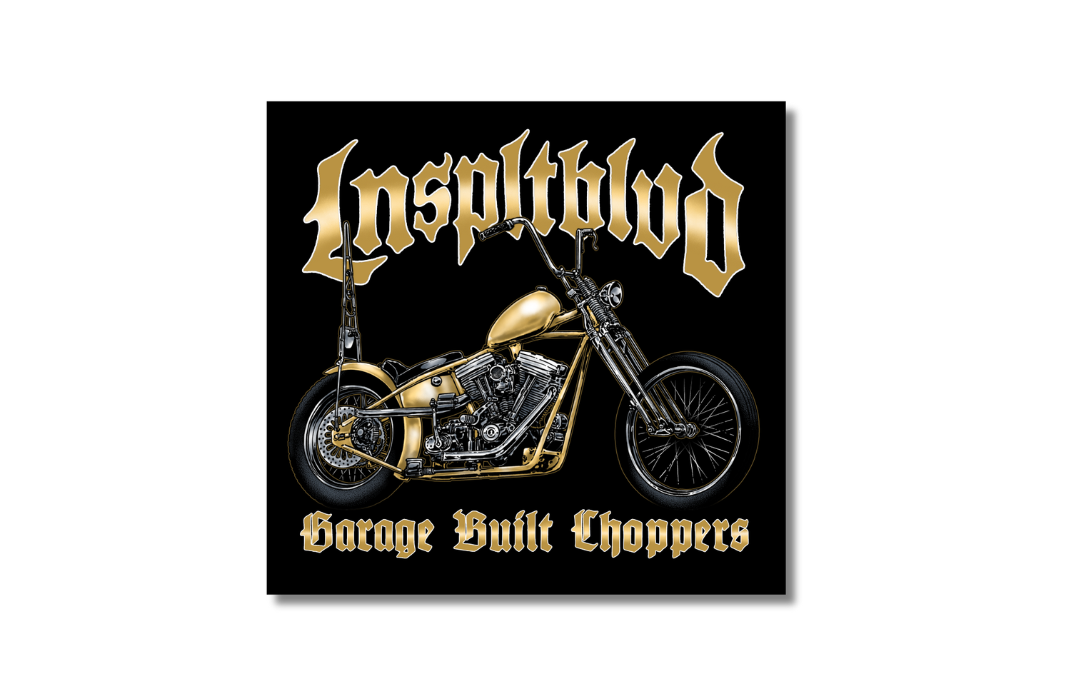 Garage Built Choppers Sticker