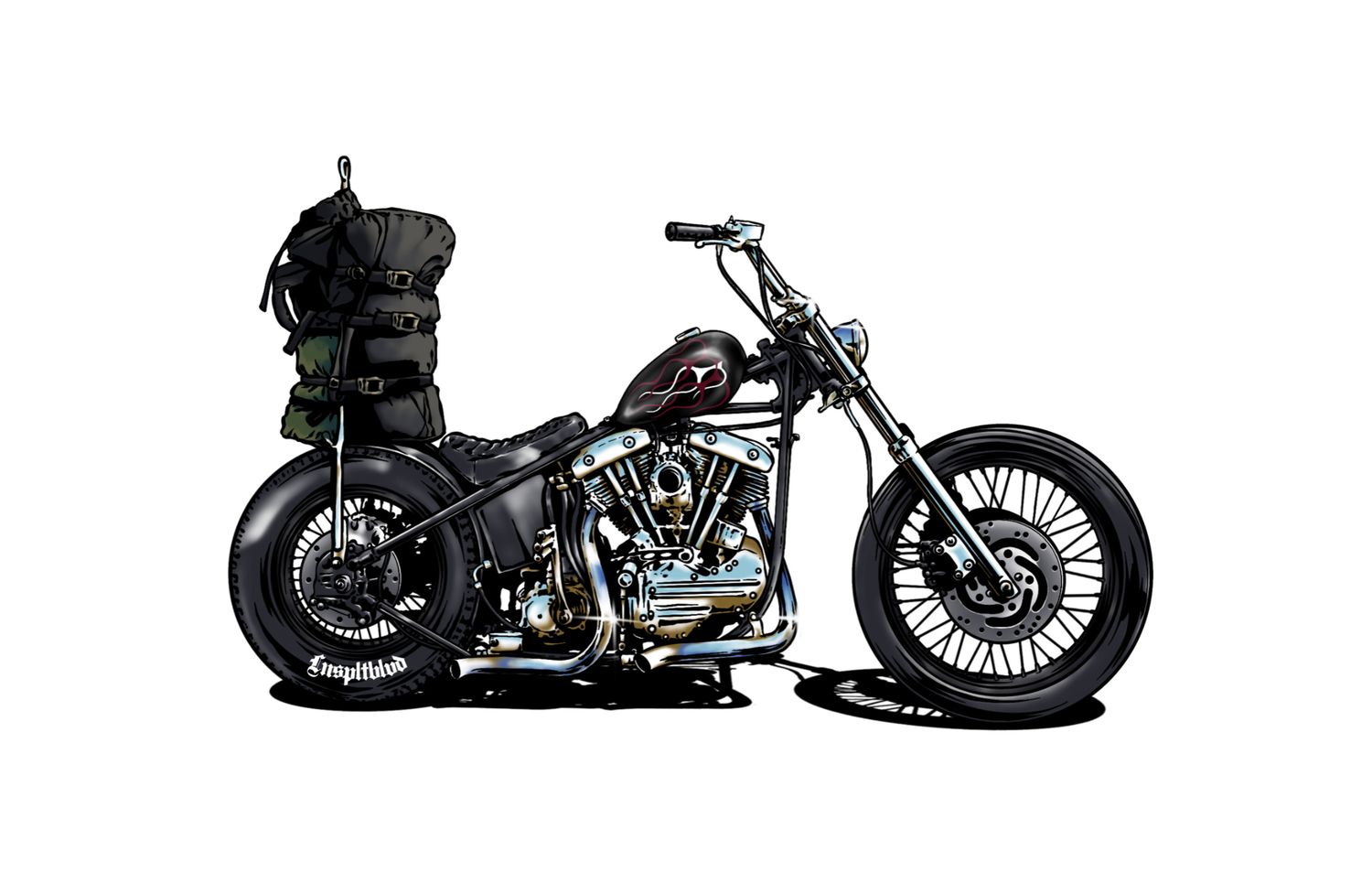 Shovelhead Sticker