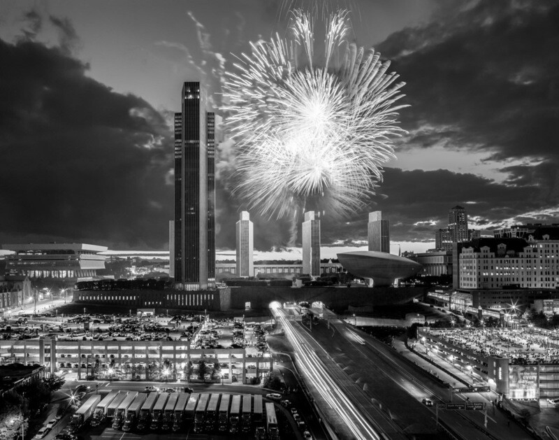 "Float like a Butterfly" B&W Signed Print