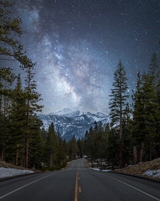 Signed Print | Milky Way Road