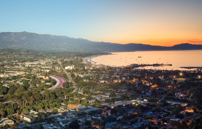 Santa Barbara 4D | Signed Print