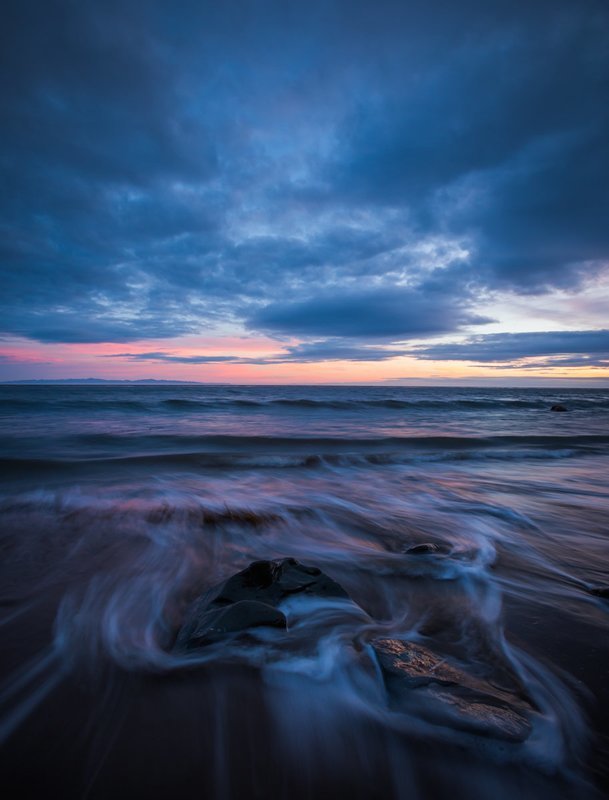 Rocks and Waves | Signed Print