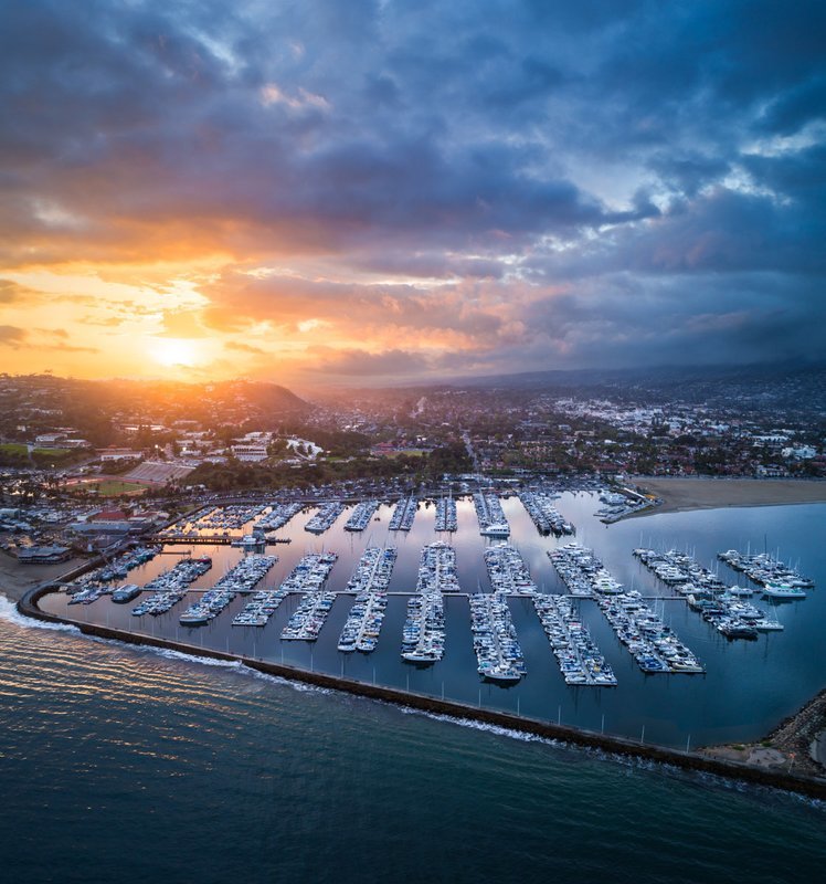 SB Harbor | Signed Print