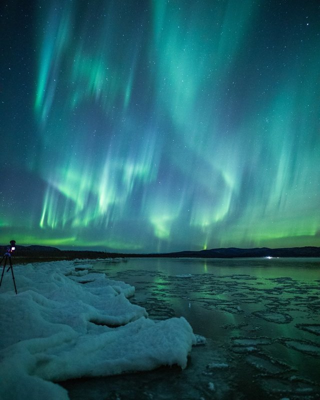 Signed Print | Ice and Lights