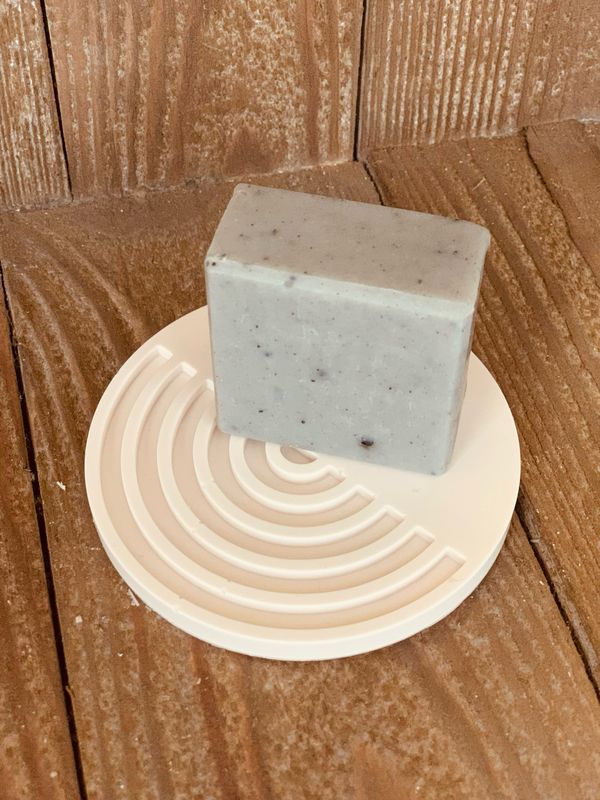 Petit porte savon en jesmonite