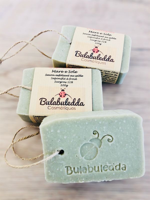 Savon Mare e Sole exfoliant au sable