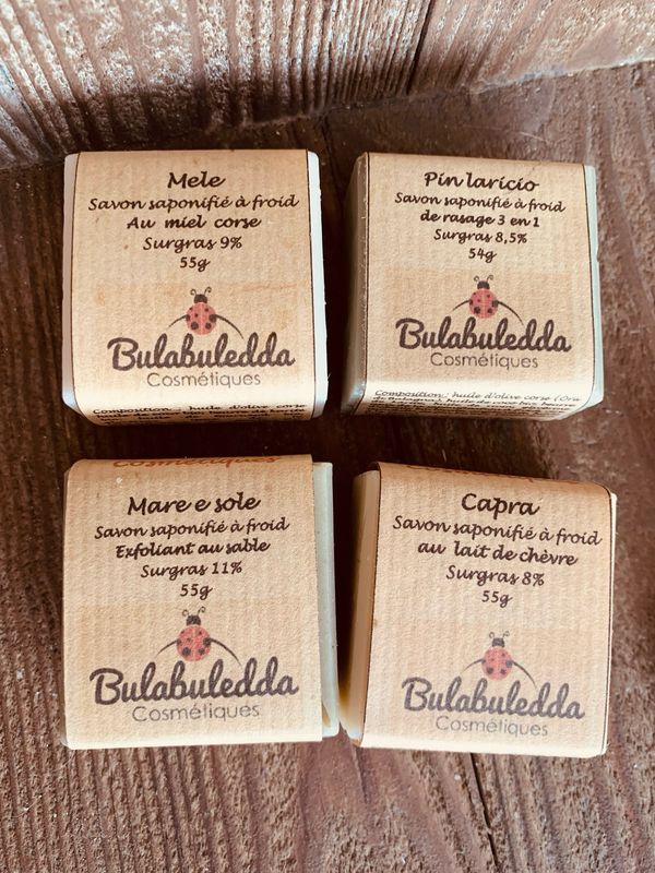 Coffret Nustrale - lot de 4 savons