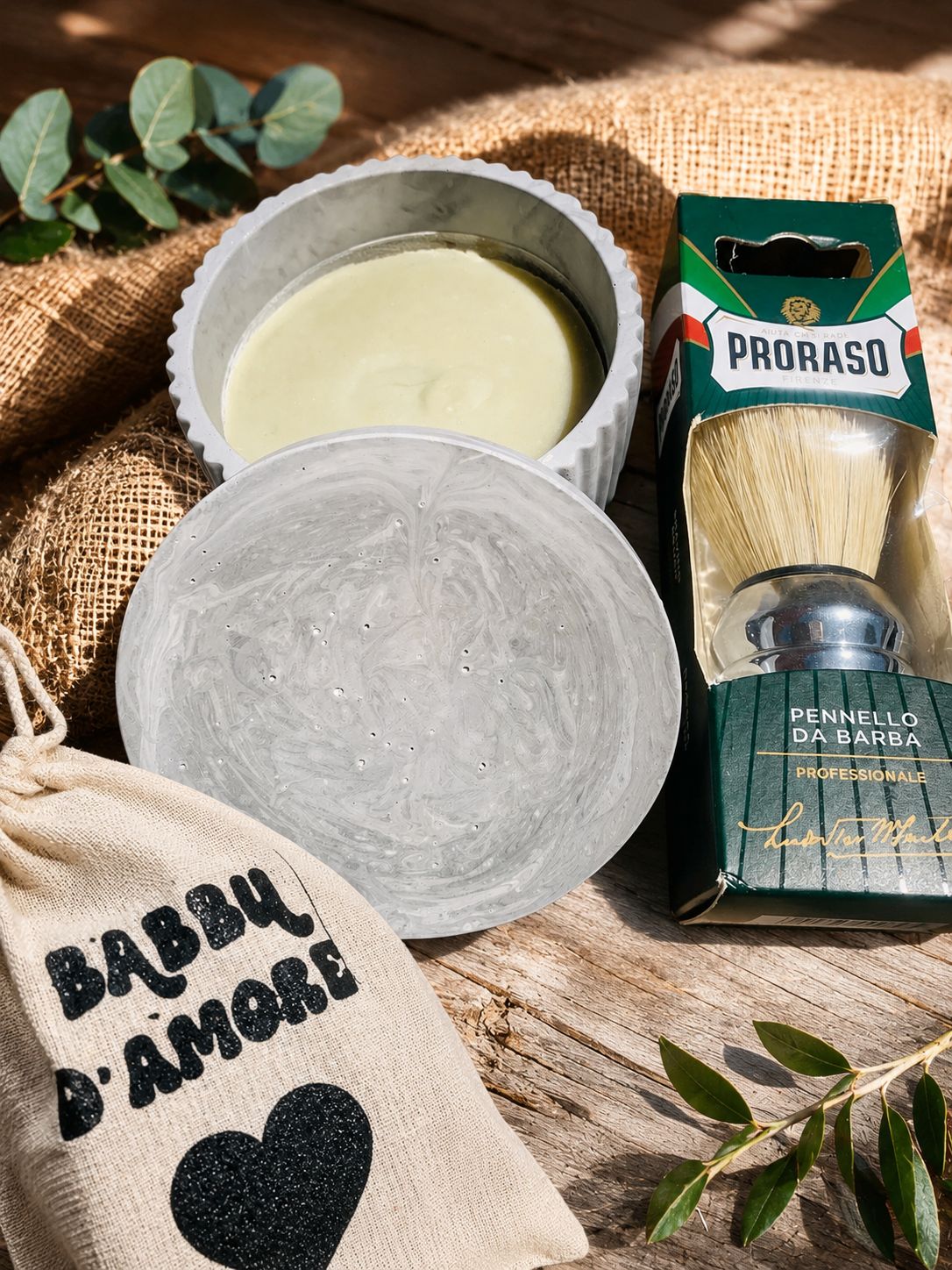 Coffret de rasage Babbu d’amore