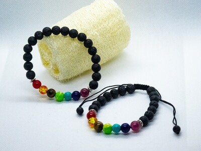 Chakra Bracelets for Women and Men with Essential Oils