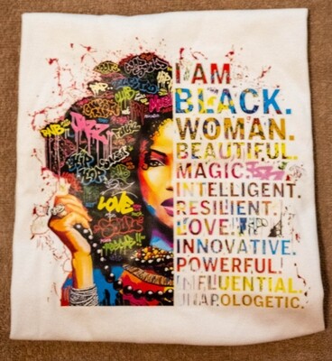 T-Shirts: I Am Black Woman