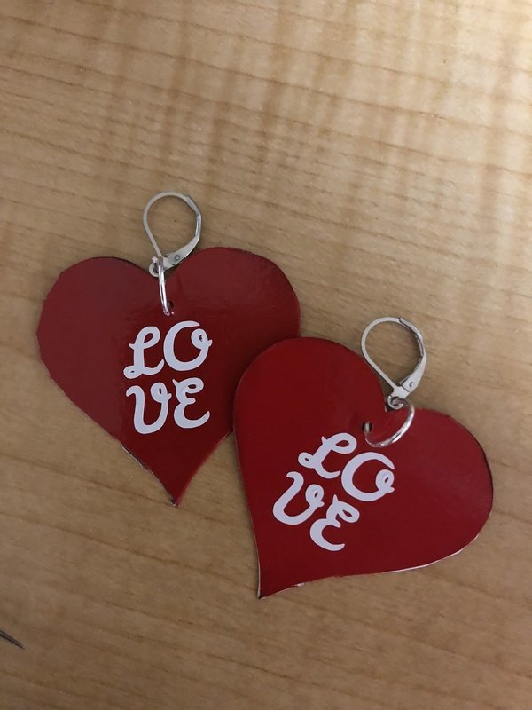 All you need is love - earrings
