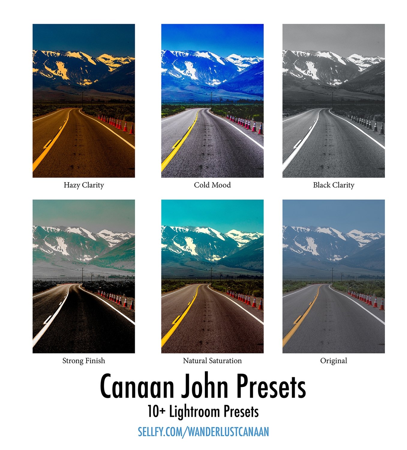 Canaan John Lightroom Presets