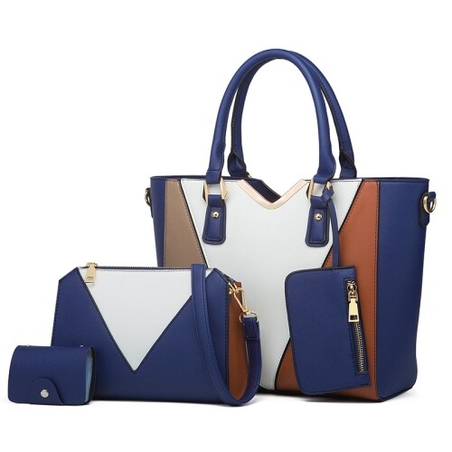 4 in 1 Fashion Diagonal Handbag Set