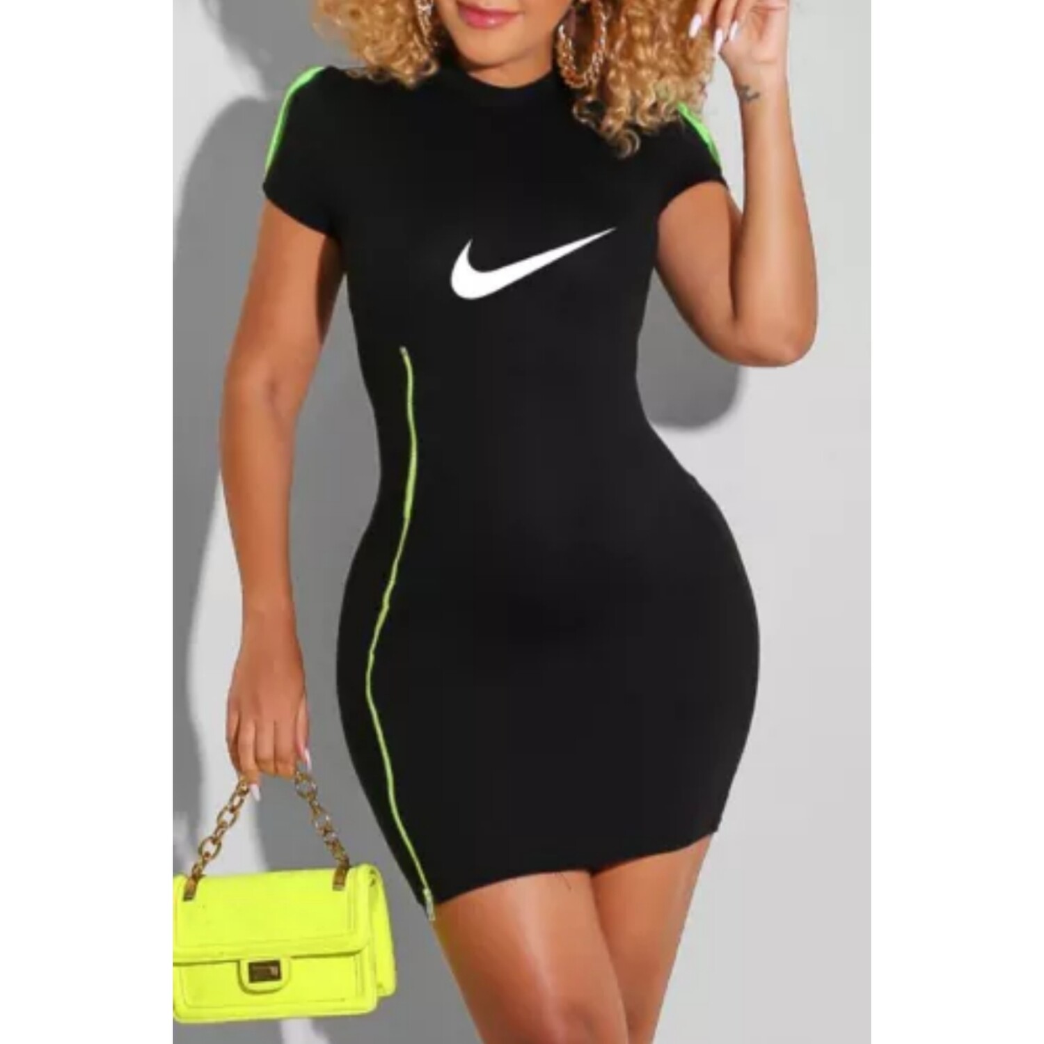 Nike Tick Print Dress
