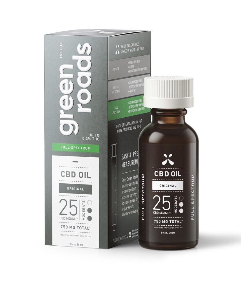 Full Spectrum CBD Oil, 25MG/ML Full Spectrum CBD Oil, 25MG/ML