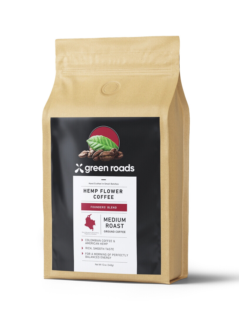 Founders Blend Hemp Flower Coffee 12oz. Founders Blend Hemp Flower Coffee 12oz.