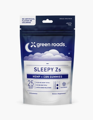 Sleepy Zs Bedtime CBD Gummies (10 Count)