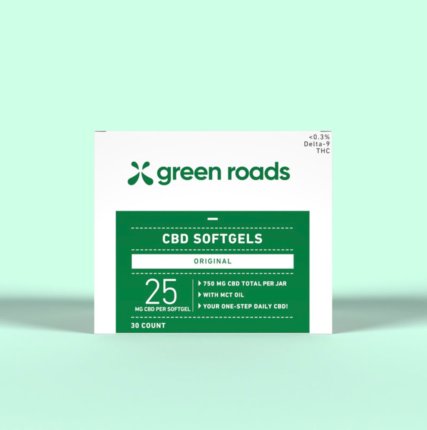 Green Roads CBD Capsules (25mg)