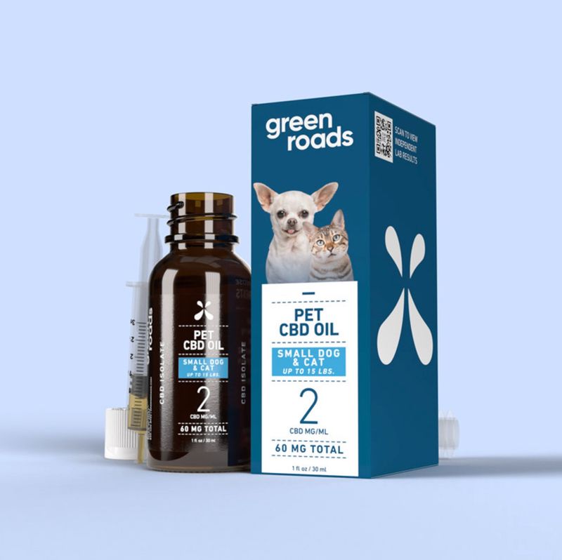 Green Roads CBD Drops Small Dogs (15 pounds or less)